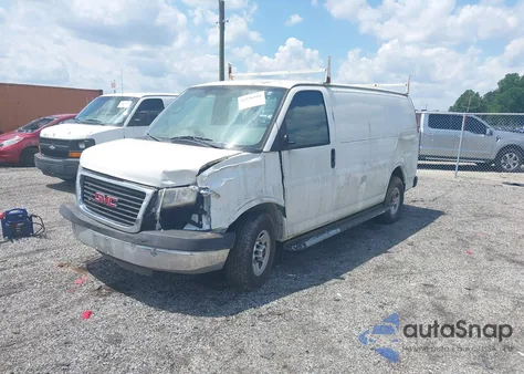2014 GMC Savana 2500 Work Van from USA, damaged, VIN 1GTW7FCA5E1908734